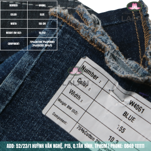 VẢI JEAN MÃ W4061