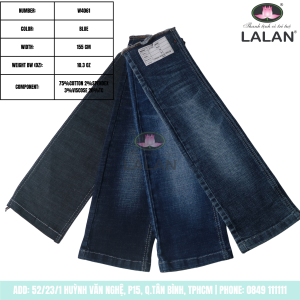 VẢI JEAN MÃ W4061
