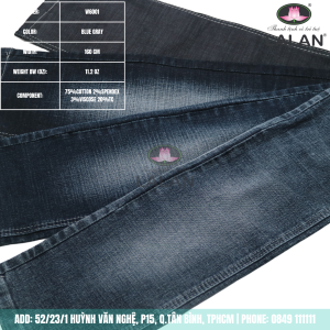 VẢI JEAN MÃ W6001