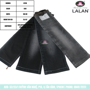 VẢI JEAN MÃ W768
